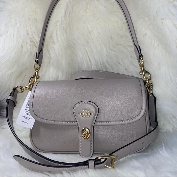 Coach 🤍 leather purse Hadley Shoulder Bag New with tags - Picture 7 of 15